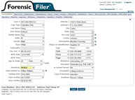 Demographics Entry Screen